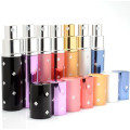 Factory Supplying Decorative Luxury Empty Pocket Sized Aluminum Perfume Atomizer